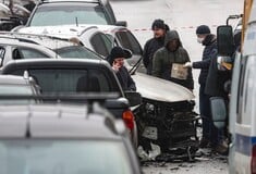 ΡΩΣΙΑ ΜΟΣΧΑ ΕΚΡΗΞΗ ΑΥΤΟΚΙΝΗΤΟ