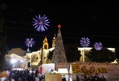 Τα Χριστούγεννα επέστρεψαν στη Βηθλεέμ μετά την εκεχειρία στη Λωρίδα της Γάζας