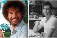 Νέες φωτογραφίες με τον Bob Ross «αγνώριστο» – Η αποκάλυψη για τα φυσικά μαλλιά του 