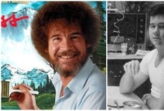 Νέες φωτογραφίες με τον Bob Ross «αγνώριστο» – Η αποκάλυψη για τα φυσικά μαλλιά του 