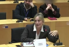Ελεονώρα Μελέτη: «Έχω υπάρξει θύμα σωματικής κακοποίησης» - Ξέσπασε σε κλάματα στο Ευρωκοινοβούλιο