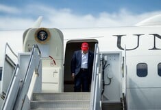 AIR FORCE ONE ΒΛΑΒΗ ΤΡΑΜΠ