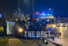 Τροχαίο δυστύχημα στην Πάτρα: Νεκροί ένας 19χρονος και μία 17χρονη - Το ΙΧ τους μετατράπηκε σε άμορφη μάζα