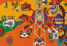 Μια γραμμή κύμα - Αναδρομική 250 έργων του Αλέξη Ακριθάκη στο Μουσείο Μπενάκη