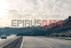 Ιόνια Οδός: Κλειστή και δύο ρεύματα λόγω κατολίσθησης