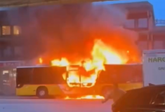 Ελβετία: Φωτιά σε λεωφορείο με νεκρούς και τραυματίες