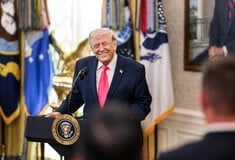 ΝΤΟΝΑΛΝΤ ΤΡΑΜΠ ΛΕΥΚΟΣ ΟΙΚΟΣ ΙΡΑΝ ΠΟΛΕΜΟΣ ΜΕΣΗ ΑΝΑΤΟΛΗ