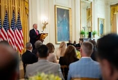 ΤΡΑΜΠ ΔΙΑΓΓΕΛΜΑ ΠΟΛΕΜΟΣ ΙΡΑΝ ΜΕΣΗ ΑΝΑΤΟΛΗ