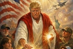 Ντόναλντ Τραμπ: Οργή στα social για τη φωτογραφία που εμφανίζεται ως Ιησούς μετά την επίθεση στον Πάπα