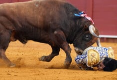 Διάσημος ταυρομάχος επέστρεψε από τη σύνταξη και τον «κάρφωσε» ταύρος- Σκληρές εικόνες
