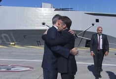 ΕΜΑΝΟΥΕΛ ΜΑΚΡΟΝ ΕΠΙΣΚΕΨΗ ΑΘΗΝΑ