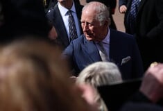 ΒΑΣΙΛΙΑΣ ΚΑΡΟΛΟΣ ΕΠΙΣΚΕΨΗ ΗΠΑ ΝΤΟΝΑΛΝΤ ΤΡΑΜΠ ΠΥΡΟΒΟΛΙΣΜΟΙ