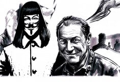 Ντέιβιντ Λόιντ: Ο δημιουργός του "V for Vendetta" μιλά στη LifO