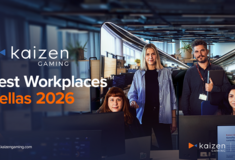 Για μία ακόμη χρονιά, η Kaizen Gaming ξεχωρίζει ως Best Workplaces™ Hellas