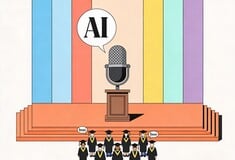 Η AI ανέβηκε στο βήμα της αποφοίτησης και οι φοιτητές τη γιούχαραν
