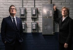 Ο Stephen Colbert έσβησε τα φώτα του Late Show με τον Paul McCartney