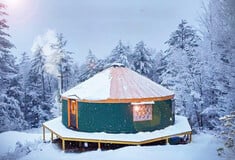 20 στρέμματα και ένα yurt στα δάση του Βερμόντ