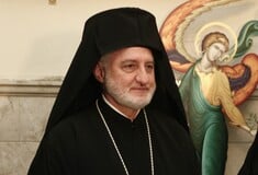 Λιποθύμησε ο αρχιεπίσκοπος Αμερικής Ελπιδοφόρος κατά τη διάρκεια λειτουργίας