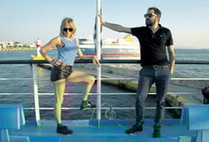 Με την Κλοέ Σεβινί στο Μελίνα 2