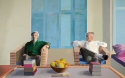 Ορόσημο της σύγχρονης τέχνης και της γκέι ορατότητας: Ο πίνακας του Χόκνεϊ που έπιασε τα 44 εκατομμύρια 