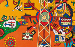 Μια γραμμή κύμα - Αναδρομική 250 έργων του Αλέξη Ακριθάκη στο Μουσείο Μπενάκη