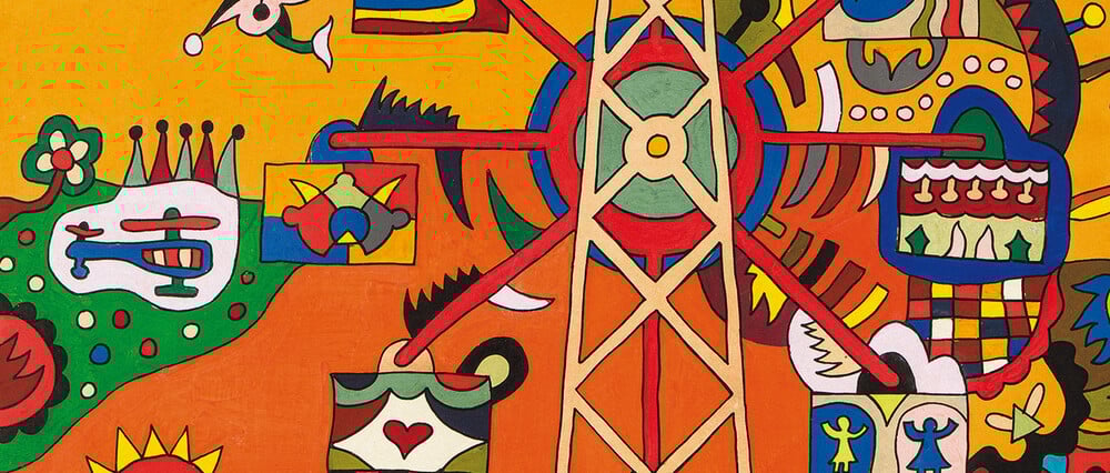 Μια γραμμή κύμα - Αναδρομική 250 έργων του Αλέξη Ακριθάκη στο Μουσείο Μπενάκη