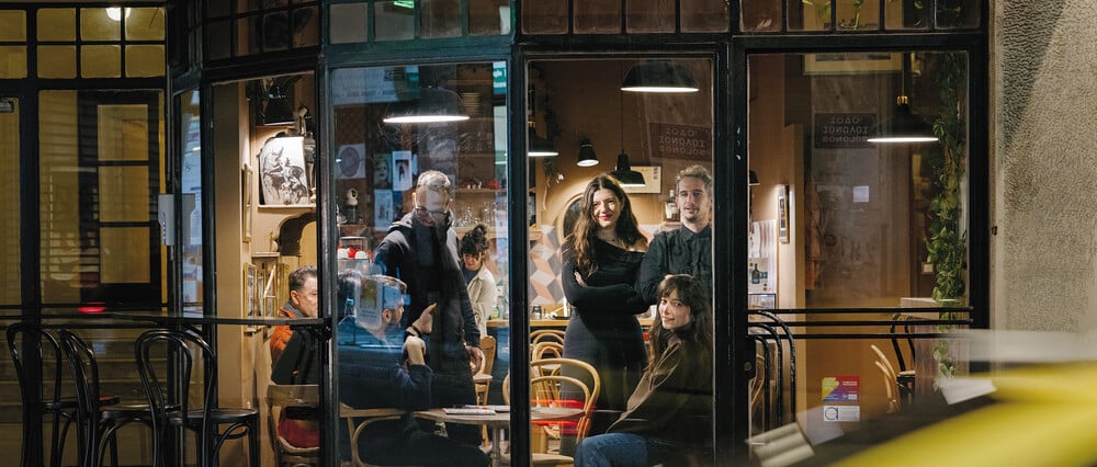 90’ με τη συντακτική ομάδα της «βλάβης»