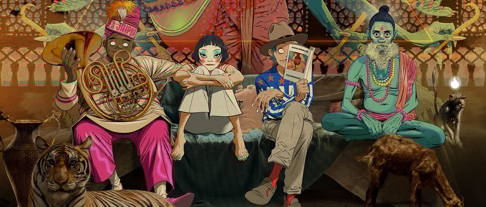 Οι νέοι Gorillaz αρνούνται να βυθιστούν στο σκοτάδι