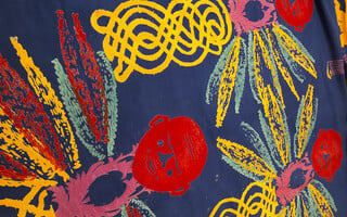 Allegra Corbo: MAY ALL CREATURES BE HAPPY - banners and flags