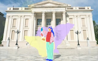 In Motion: Ένα άγαλμα που το ’σκασε