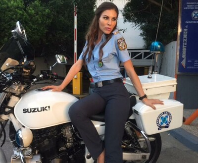 Σήμερα το ίντερνετ γνώρισε την πιο όμορφη αστυνομικό της Θεσσαλονίκης
