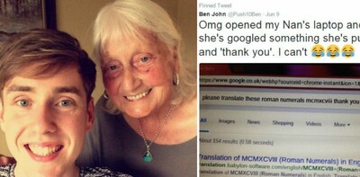 Το ίντερνετ και η Google λάτρεψαν την πιο ευγενική αναζήτηση που έκανε μια 86χρονη γιαγιά