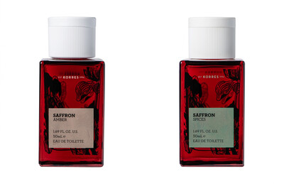 The Saffron Collection: Οι νέες σειρές αρωμάτων της KORRES έχουν βάση το πιο πολύτιμο καρύκευμα