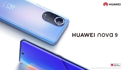 HUAWEI nova 9: Από σήμερα διαθέσιμο ένα κορυφαίο smartphone για όλους