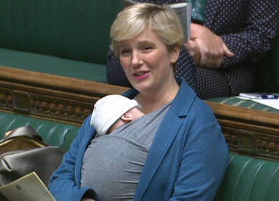 No babies allowed in Commons, MP Stella Creasy told