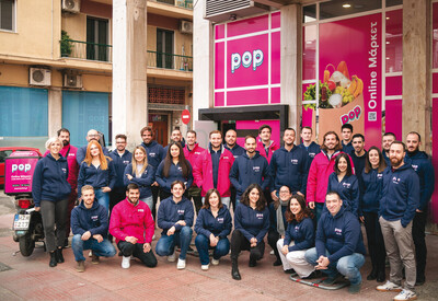Pop Market: Η ομάδα που φέρνει τα ψώνια στην πόρτα σου σε 15 λεπτά