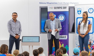 Γιορτάσαμε την Παγκόσμια Ολυμπιακή Ημέρα στο Ολυμπιακό Μουσείο Αθήνας με Νίκο Κακλαμανάκη και Νέρι Νιαγκουάρα