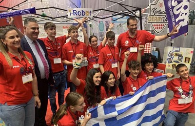 Η iRobot 2η στον κόσμο στον Παγκόσμιο Διαγωνισμό Ρομποτικής της First Lego League
