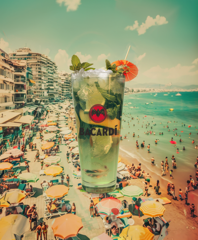 Bacardi on tour: Το Bacardi κάνει τις πιο απρόσμενες εμφανίσεις στην πόλη μέσα από τις εικόνες της Athens Surreal