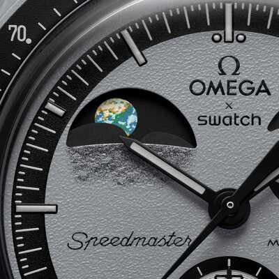 Τo Bioceramic MoonSwatch Mission To Earthphace γιορτάζει τη Γη όπως φαίνεται από τη Σελήνη