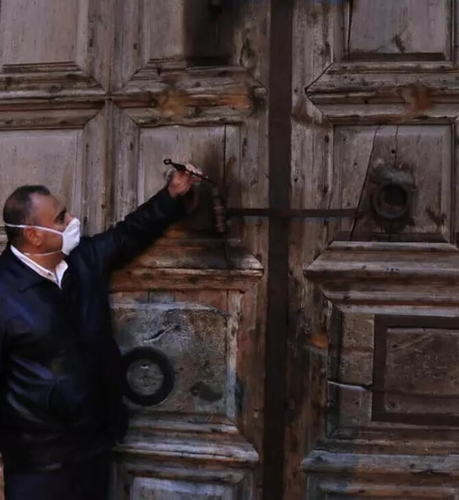 Κλείνει ο Πανάγιος Τάφος λόγω κορωνοϊού - Εντολή για προσευχή μόνο στον υπαίθριο χώρο