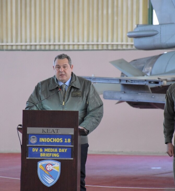 Καμμένος: Μαζί με συμμαχικές και φίλες χώρες χτίζουμε μεγάλο άξονα σταθερότητας