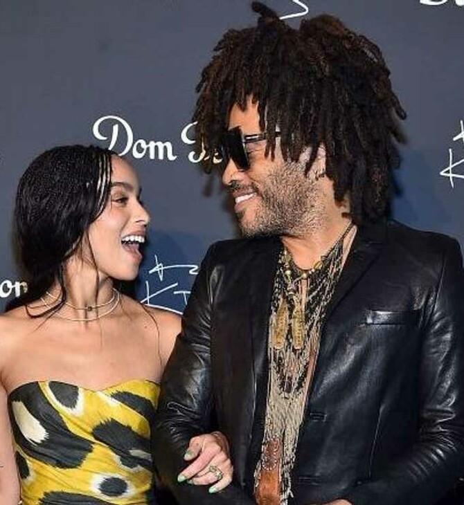 Ο Lenny Kravitz αντιδρά στις ημίγυμνες φωτογραφίες της κόρης του στο Instagram
