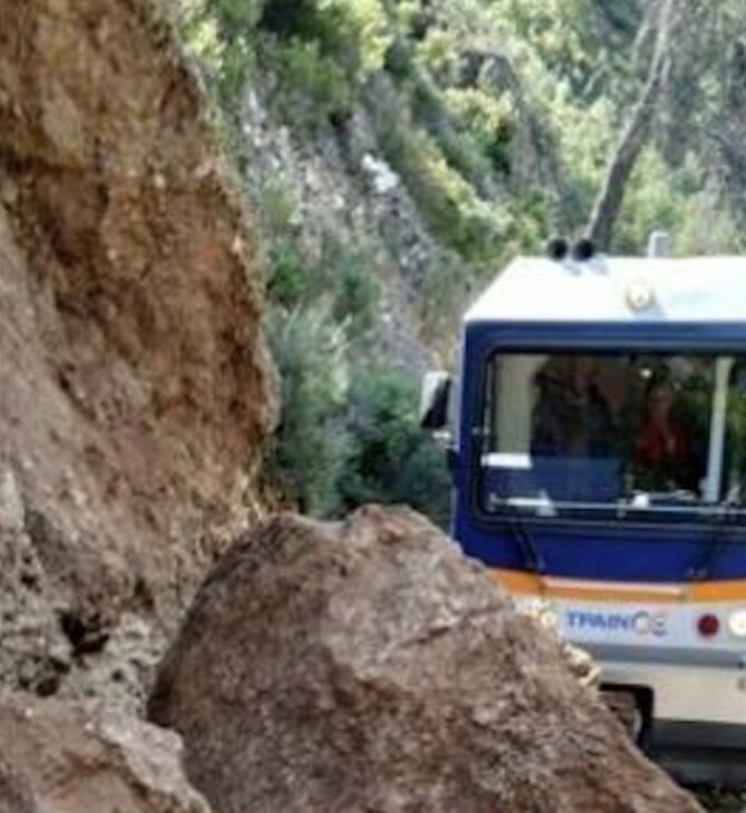 Κλειστή η σιδηροδρομική γραμμή Διακοφτό - Καλάβρυτα: Καθίζηση μετά την κατολίσθηση