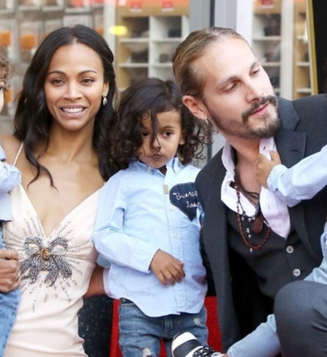 H Zoe Saldana δήλωσε πως οι γιοι της μεγαλώνουν σε gender fluid σπίτι