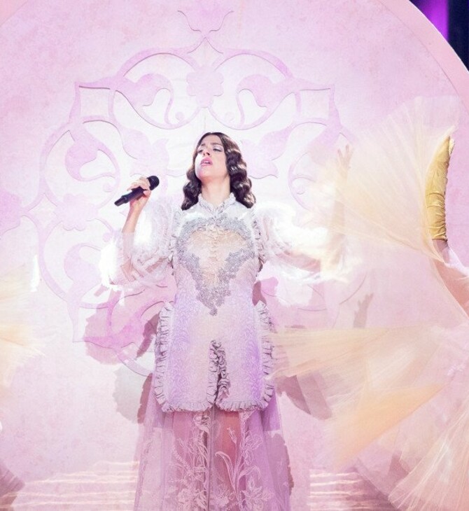 Εurovision 2019: Δείτε φωτογραφίες και βίντεο από τη δεύτερη πρόβα της Κατερίνας Ντούσκα