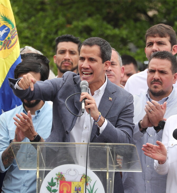 Βενεζουέλα: O Γκουαϊδό ζήτησε επίσημα την υποστήριξη του αμερικανικού στρατού