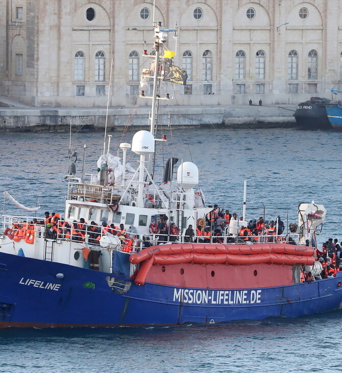 Μάλτα: Πρόστιμο σε καπετάνιο πλοίου που διέσωζε μετανάστες