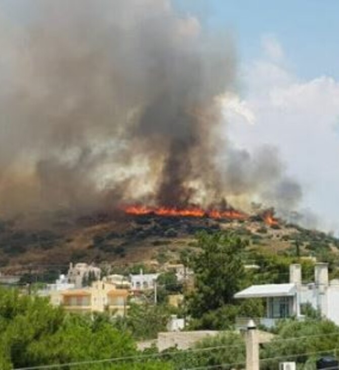 Πληροφορίες για προσαγωγή στο Λαγονήσι - Ηλικιωμένος φέρεται να παραδέχτηκε πως προκάλεσε τη φωτιά