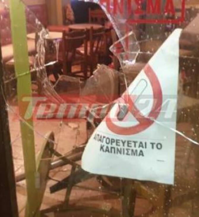 Πάτρα: Συλλήψεις οπαδών για επίθεση με φωτοβολίδα σε καφετέρια